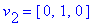 v[2] = vector([0, 1, 0])