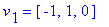 v[1] = vector([-1, 1, 0])