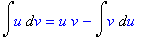 Int(u,v) = u*v-Int(v,u)