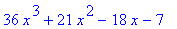 36*x^3+21*x^2-18*x-7
