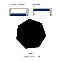Alex's Spinning Polygons