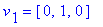 v[1] = vector([0, 1, 0])