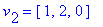 v[2] = vector([1, 2, 0])